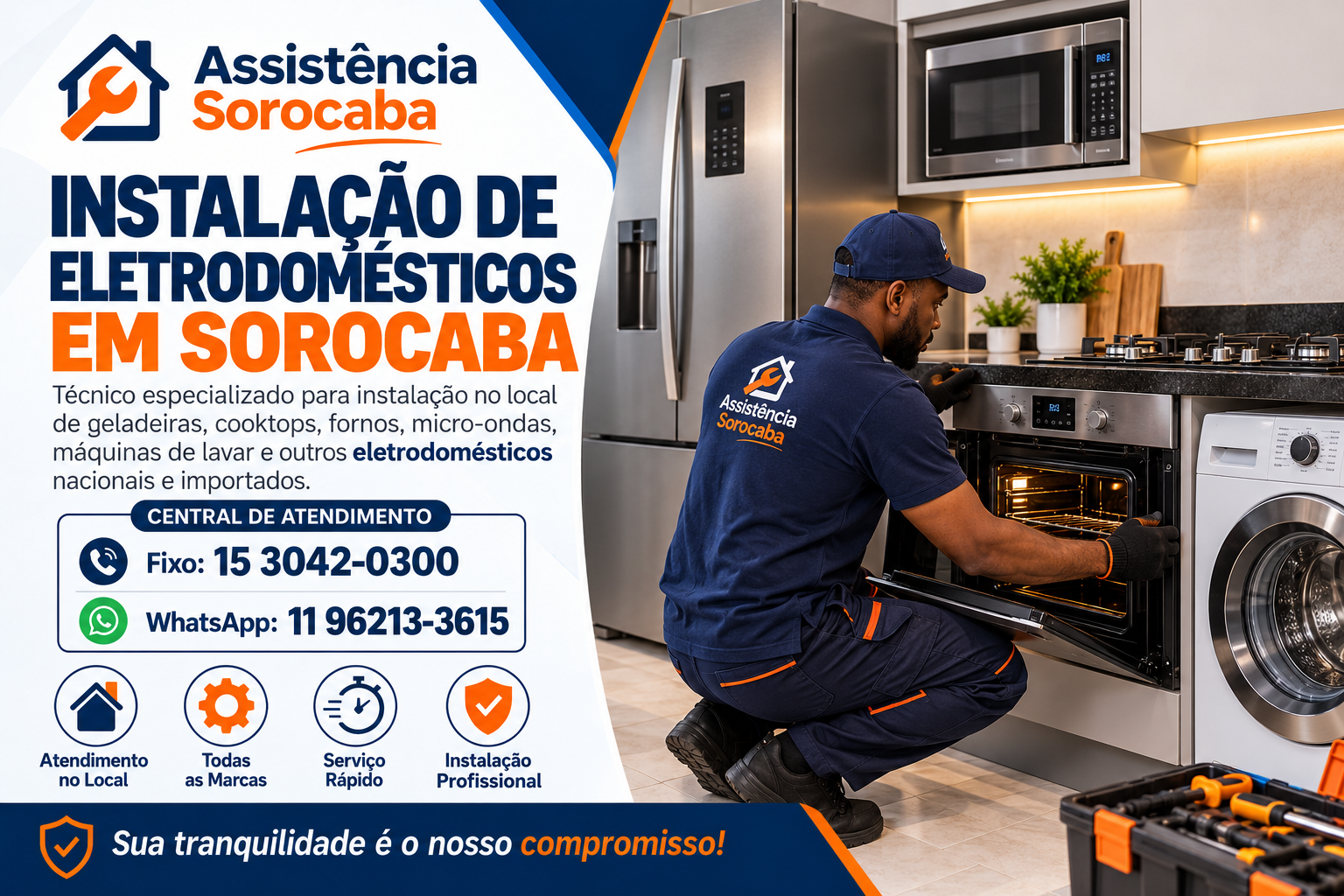 Serviços Assistência Sorocaba 2 Instalação de Eletrodomésticos em Sorocaba